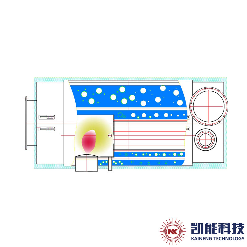 WZY Horizontal Marine Boiler Threaded Boiler Tube Packaged Boiler Exhaust Gas Steam Boiler