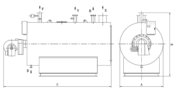 WRY series atmospheric pressure hot water boiler