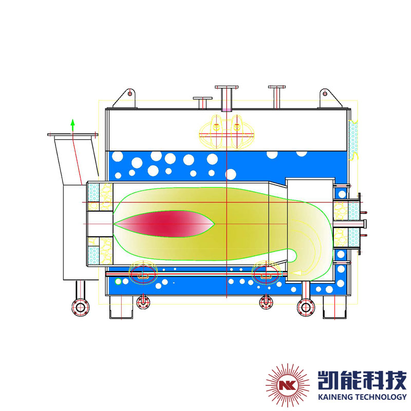 ZWY Threaded Tube marine Boiler Horizontal Steam marine Boiler