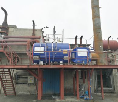 Pakistan Gas Engine Exhaust Gas Steam Boiler
