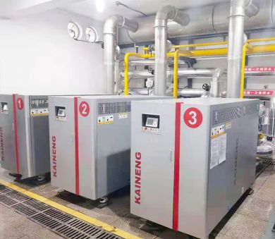 Qingdao Huanhai Resturant Natural Gas Boiler Heating Supply Project