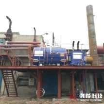 2500kW Oil/Gas Genset Horizontal Waste Heat Boiler