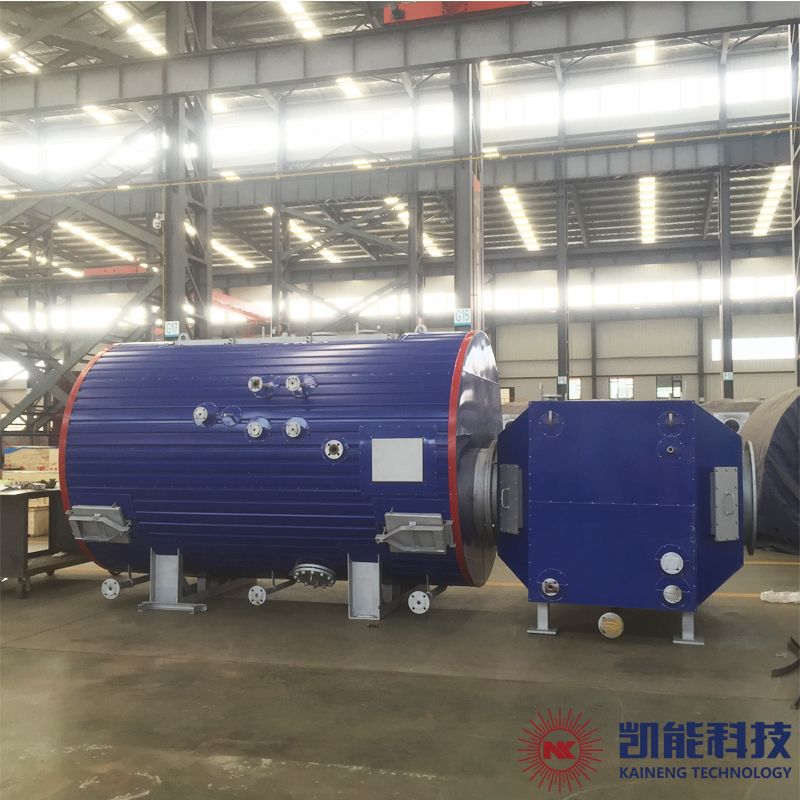 2500kW Oil/Gas Genset Horizontal Waste Heat Boiler