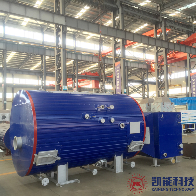 2500kW Oil/Gas Genset Horizontal Waste Heat Boiler